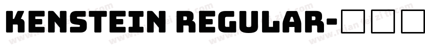 Kenstein Regular字体转换